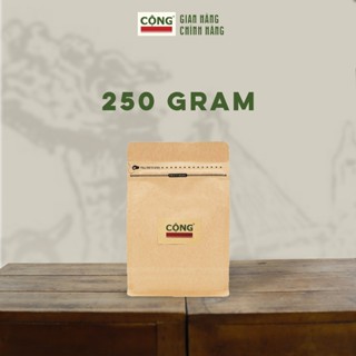 Cà phê bột 250gr pha phin 100% Robusta Cộng Cà Phê