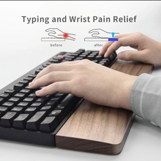 kê tay bàn phím cơ bằng gỗ cao cấp