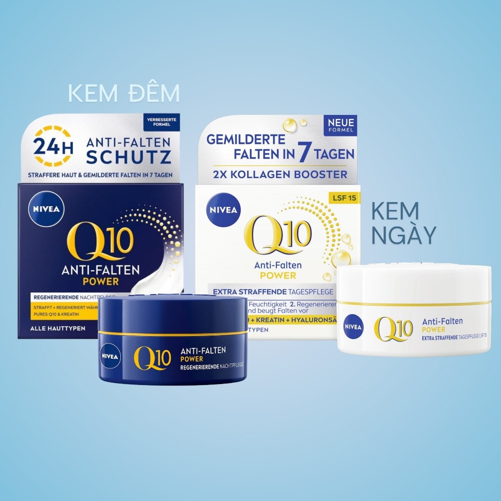 Kem dưỡng da NIVEA Q10 POWER - HÀNG CHUẨN ĐỨC