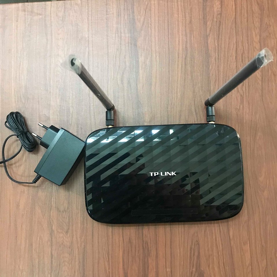 Bộ phát wifi Dualband gigabit AC750 Tp-link Archer C2 đẹp