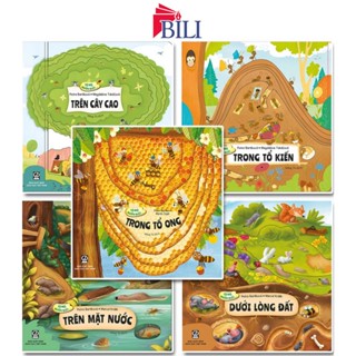 Bộ sách - Tò mò muốn biết (Khoa học cho bé) - 5 cuốn lẻ + Cả bộ