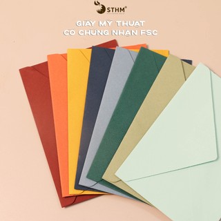 [STHM Hà Nội] - Bao thư cao cấp - giấy mỹ thuật A5 A6