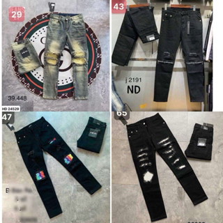 Quần jean nam Dsquared2 khoá lệch cao cấp mới nhất_shop tự chụp
