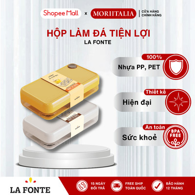 Hộp Làm Đá La Fonte Nhấn Nút Tự Rơi - 014571