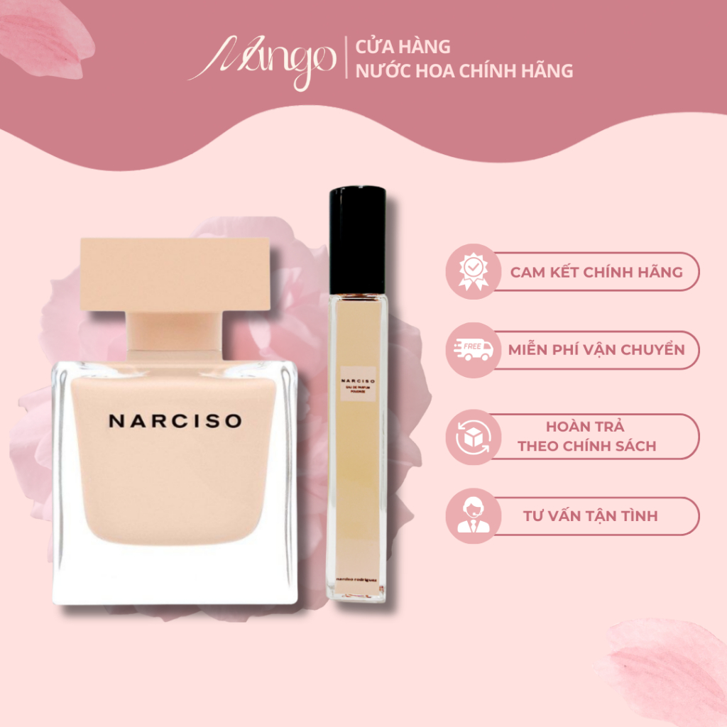 [CHÍNH HÃNG] Nước hoa chiết Nữ Narciso Rodriguez Poudree EDP
