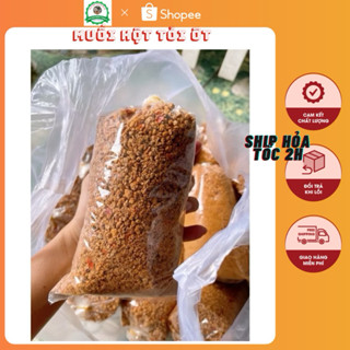 MUỐI HỘT TỎI ỚT TÂY NINH 1KG – THƠM LỪNG, MẶN MÀ, ĂN KÈM BÁNH TRÁNG LÀ CHUẨN BÀI