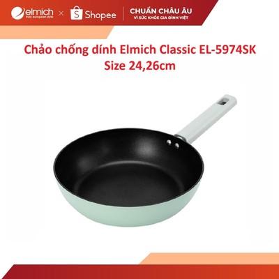 Chảo chống dính Elmich Classic EL-5974SK Size 24,26cm