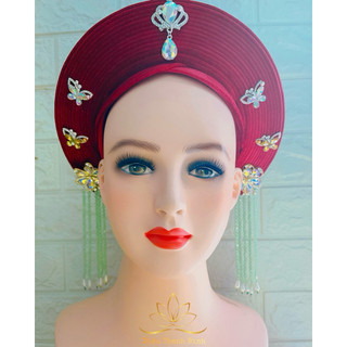 [Phụ kiện Hầu Thánh] - Tua pha lê hoa đá
