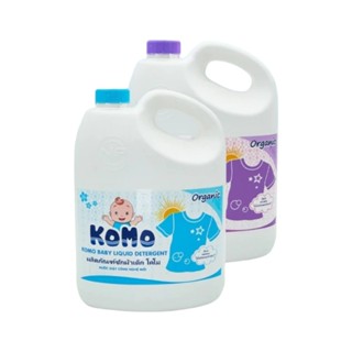 [Choice] Nước Giặt Xả Komo Komo-8 Can 3 Lít 3 trong 1 dùng cho em bé trên 6 tháng