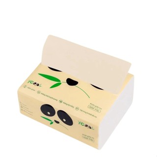 [Choice] Giấy ăn YCOOL GHN01 giấy gấu trúc khăn giấy tre thùng 30 gói, 4 lớp/ 260 tờ