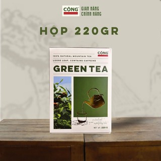 Trà xanh cổ thụ Cộng Cà Phê 220 gram