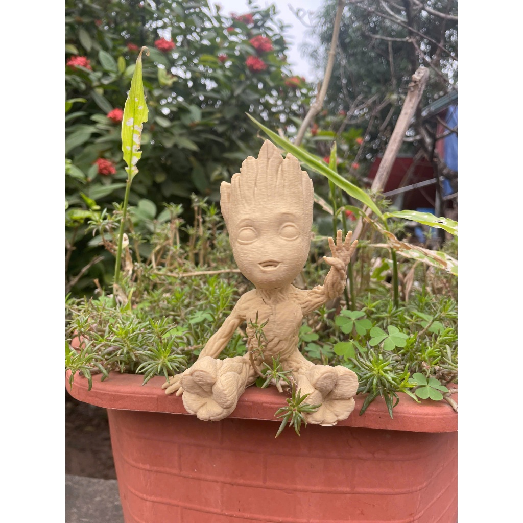 Mô hình trưng bày ​Baby Groot,đồ chơi in 3d