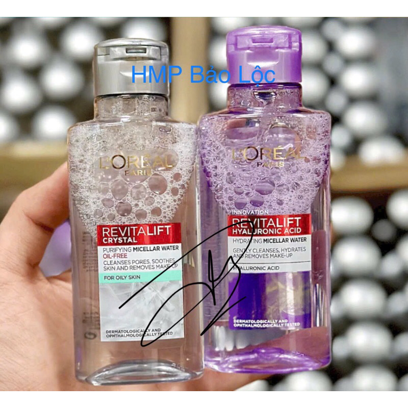 Combo Nước Làm Sạch & Tẩy trang Loreal Paris 95ml