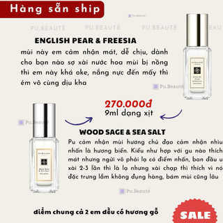 NƯỚC HOA MINI JO MALONE LONDON 9ML