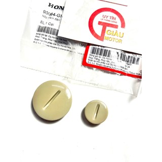 Phụ Tùng 2 Nút Thăm Điện Nắp Mâm Lửa Xe Wave Alpha - ZX - Future 1 - Super Dream (Hãng HD)