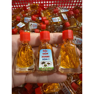 [ 5 chai ] Dầu viêm xoang vàng chai 3ml ( có rễ )