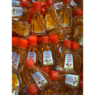 [ 5 chai ] Dầu viêm xoang vàng chai 3ml ( có rễ )