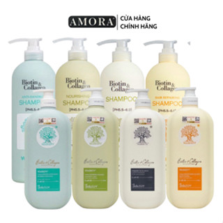Dầu Gội Xả Biotin Collagen Voudioty 500ml 1000ml Phiên Bản 2021 2024 Chống Rụng Tóc Phục Hồi Giảm Gàu Kiểm Soát Dầu