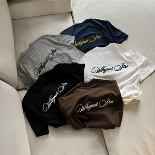 WNS Logo 3D Tee - Áo thun thêu nổi cotton unisex form oversize chính hãng Local Brand WNS