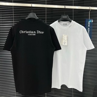 Áo thun Đì O Thêu Cổ hiện đại cao cấp form rộng nam nữ boy phố