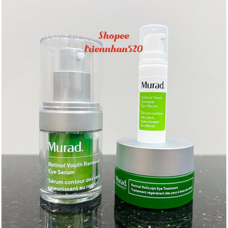  Kem dưỡng mắt chống nhăn Serum mắt Murad Retinol Youth Renewal Eye Cream 