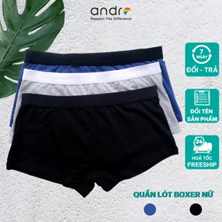 Quần lót Boxer Tomboy nữ unisex, quần xì, quần lót đùi chất liệu cotton thoáng mát