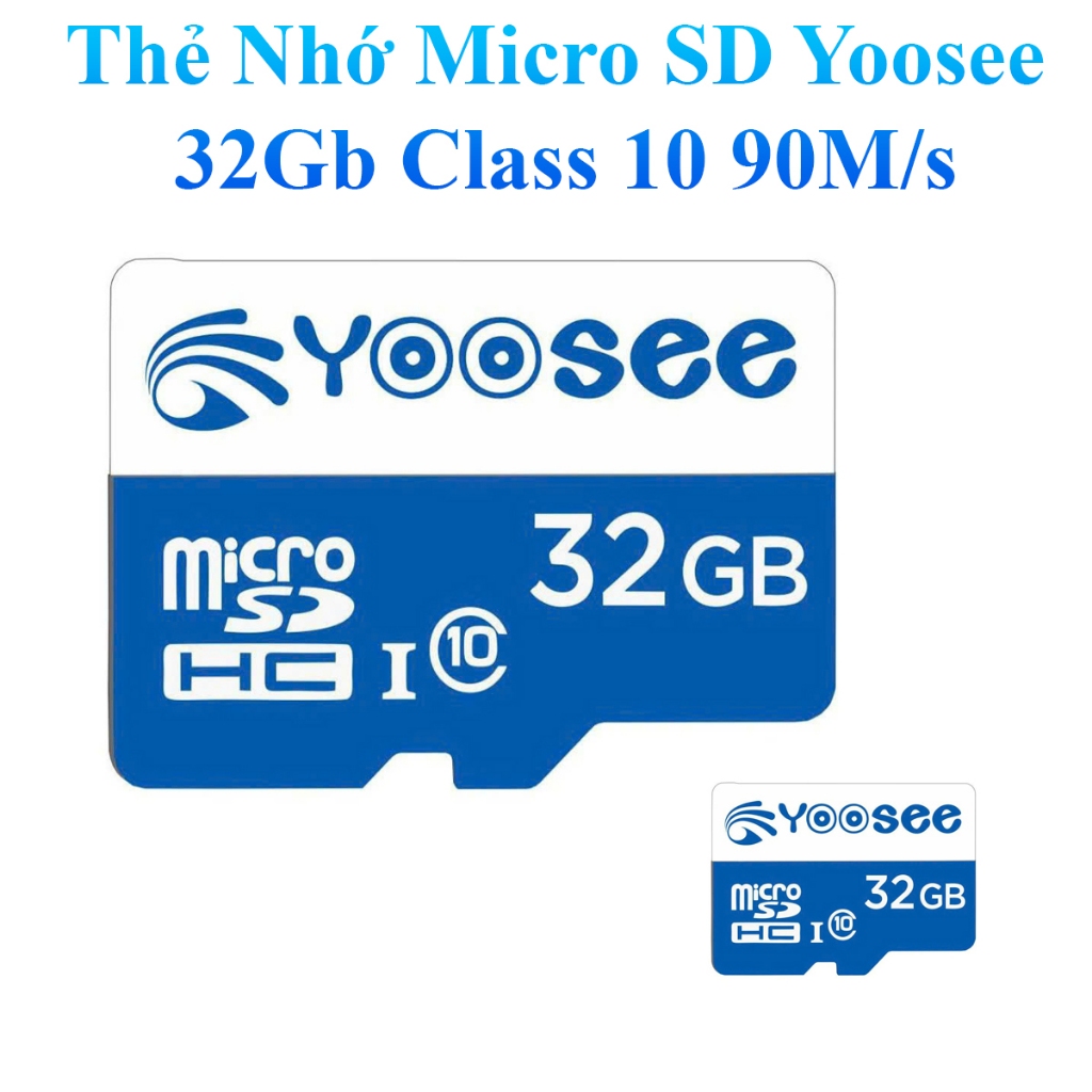Thẻ Nhớ Micro Sd Yoosee 32Gb Class 10 90M/s Cao Cấp