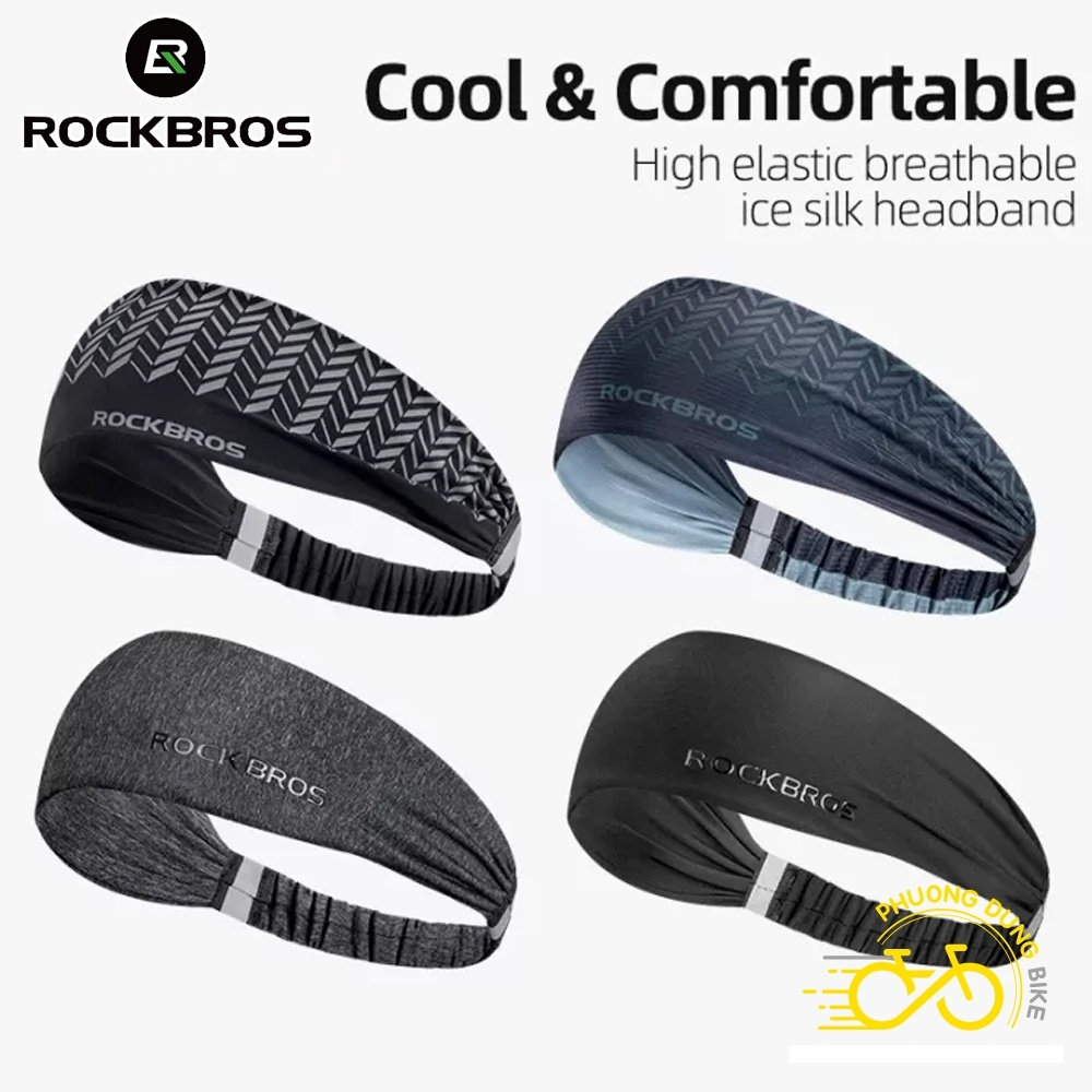 Băng đô chắn mồ hôi đi xe đạp ROCKBROS