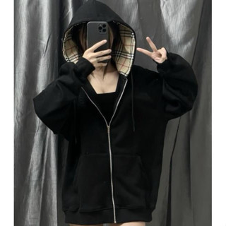  Áo Khoác Hoodie Zip BBR Vintage Phối Hoạ Tiết Nón Sọc Caro Nỉ Bông Dày Nặng Trên 700gram - Áo Hoodie Nam Nữ  Hot 2025 