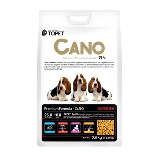 [Hỏa Tốc] 5kg Hạt Cho Chó TOPET CANO Nhập Khẩu Hàn Quốc
