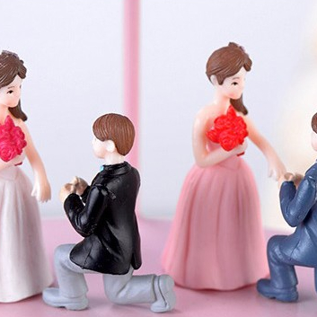 Tượng chibi trang trí mô hình, tiểu cảnh