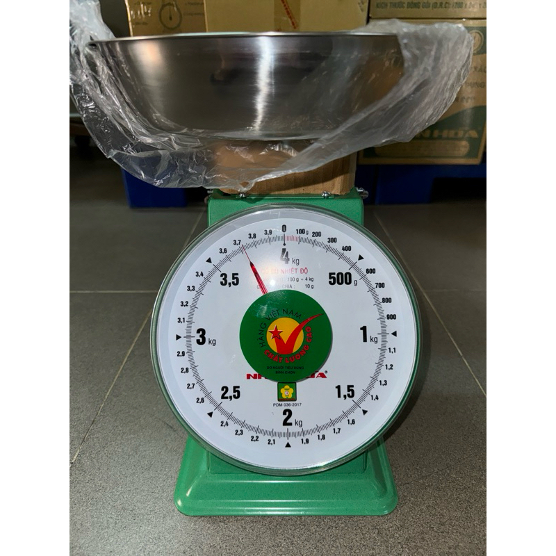 CÂN 4 KG Nhơn Hoà_ Hàng CTY.(NGUYÊN HỘP)