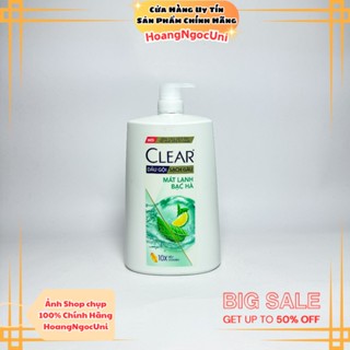  Dầu gội Clear 1.4kg mát lạnh bạc hà chính hãng Unilever 