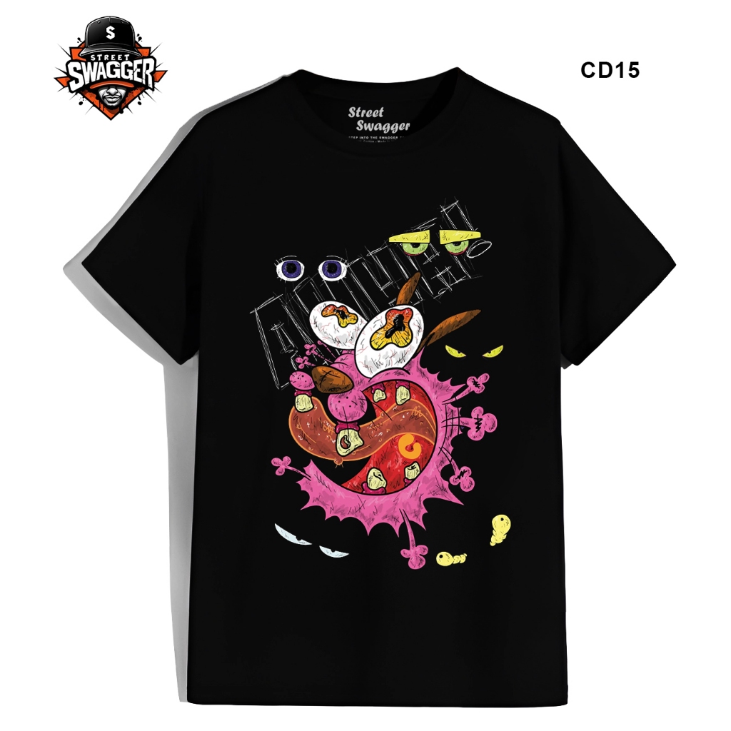 Street Swagger Brand Tổng hợp các mẫu áo thun Courage The Cowardly Dog, áo phông hoạt hình CD13 CD15