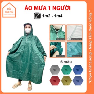 Áo Mưa Ích Kỷ Bít Hông 1 Người Mặc Form Rộng Freesize 120kg Áo Mưa Người Lớn Trùm Kín Người - Nhiều Màu Lựa Chọn