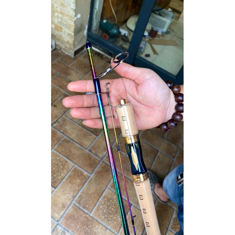 CẦN CÂU LURE LÓC, JIG BIỂN 3 KHÚC WORLD SHAULA LIMITED