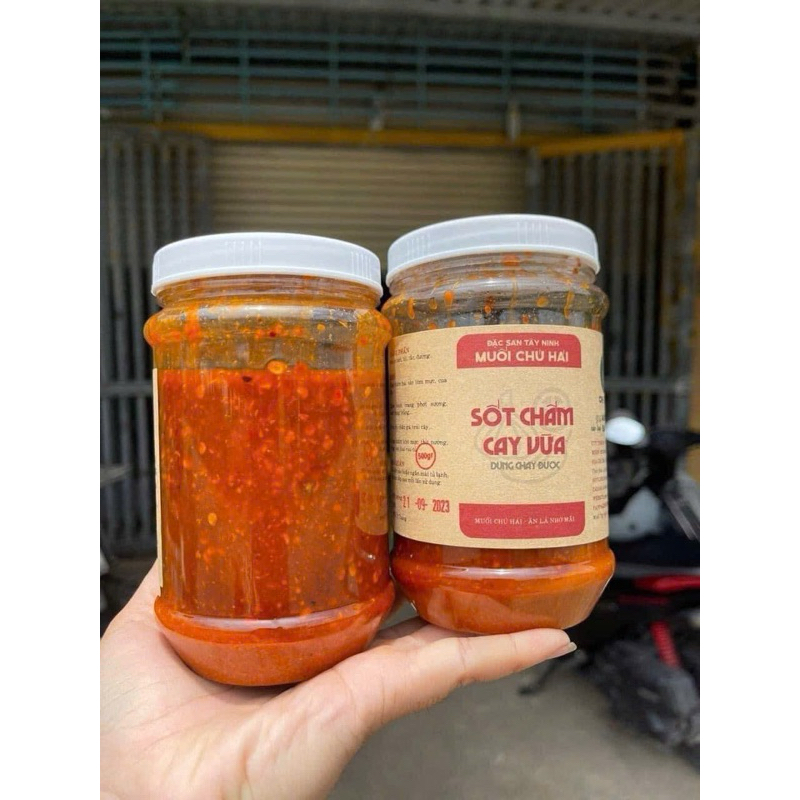 🌹SỐT CHẤM MUỐI CHÚ HẢI SIÊU CAY-CAY VỪA 500g🌹🌹