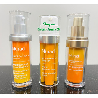 [Fullsize Date mới] Serum trắng da mờ thâm Murad Vita-C Glycolic Brightening và Murad Rapid Dark Spot Correcting