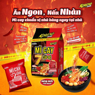 Mì cay 7 cấp độ koreno 10 gói x 100gr