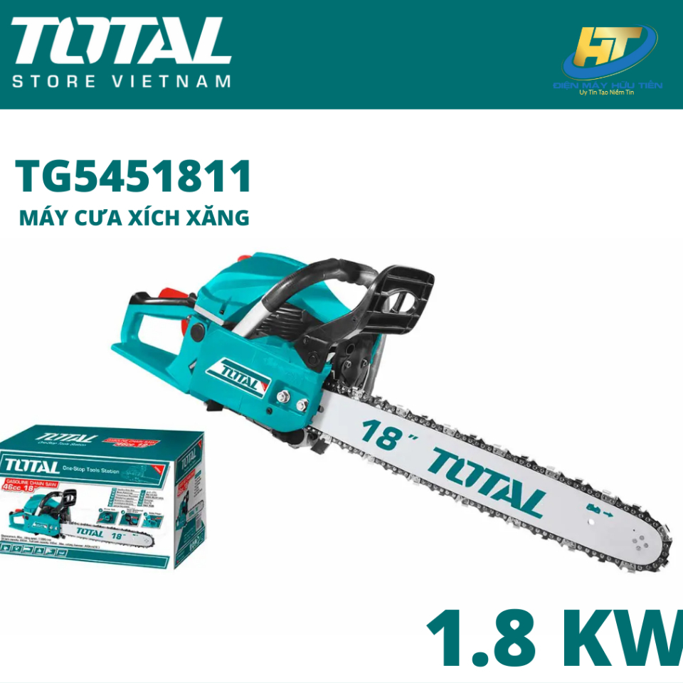 Máy cưa xích (2 thì) TOTAL TG5451811