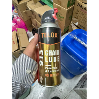Xịt sên Telox 913 450ml nhiệt độ từ -25 đến 260