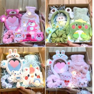 Sét quà tặng túi chườm bụng kinh nóng lạnh sưởi ấm giữ nhiệt 500ml, quà tặng bạn gái, sinh nhật, ngày kỷ niệm, 20/10