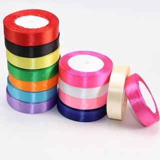 Ruy băng lụa trơn bản 2cm
