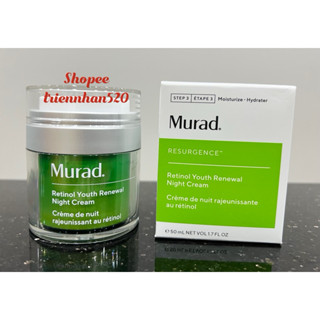 Kem dưỡng ban đêm hồi sinh làn da lão hóa Murad RETINOL YOUTH RENEWAL NIGHT CREAM