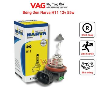 [Chính hãng] Bóng đèn pha, gầm H11 12V 55W chính hãng Narva (Giá 1 bóng)