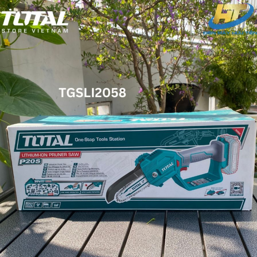 MÁY CẮT TỈA CÀNH 5" 20V TOTAL