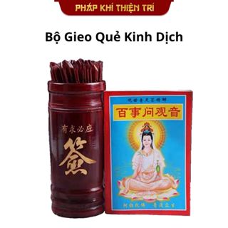 Bộ Gieo Quẻ Bói Kinh Dịch Gỗ Tre Cao Cấp Đủ Loại