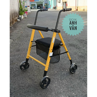 KHUNG TẬP ĐI CÓ GHẾ NGỒI, CÓ GIỎ ĐỰNG ĐỒ LUCASS W67 (W-67), GBM 032