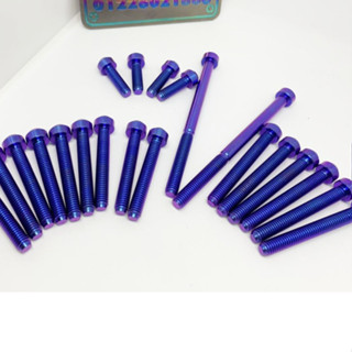 Ốc lốc máy Ex150 Ex155 Ex135 đầu Trụ chất liệu Titan Gr5