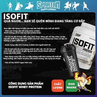 Nutrex Isofit - Sữa Whey Protein Isolate 100% Tăng Cơ Hiệu Quả -  5lbs
